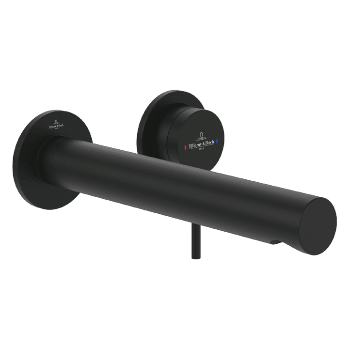 villeroy--boch-loop--friends-matt-black-wall-mounted-basin-mixer-and-spout-no-waste-