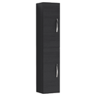 nuie-athena-charcoal-black-300mm-tall-cabinet-double-door---mod662-