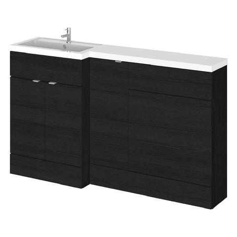 Hudson Reed Fusion 1500mm Left Hand Basin and WC Combination Unit