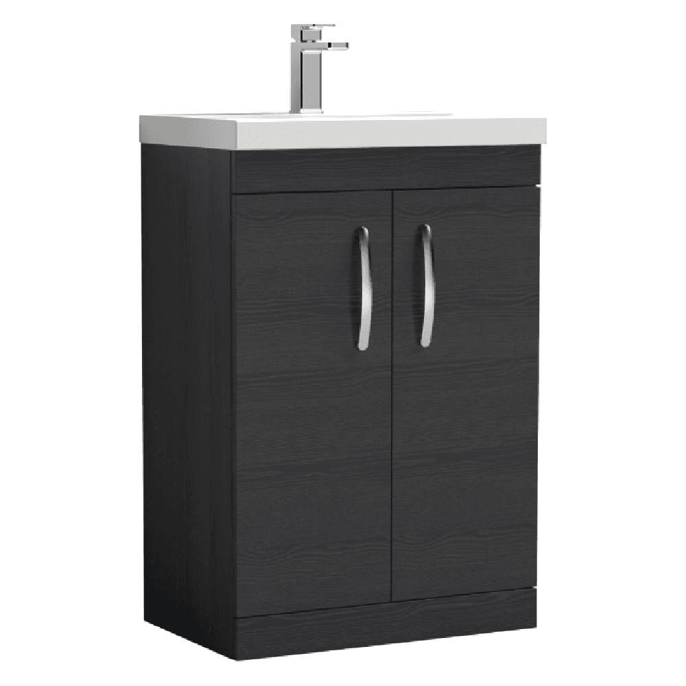 Nuie Athena Floor Standing Cabinet and Basin Vanity Unit