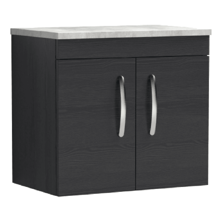 nuie-athena-charcoal-black-600mm-wall-hung-cabinet-with-grey-worktop-ath092lbg-