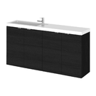 hudson-reed-fusion-charcoal-black-1000mm-basin--wc-combination-compact-unit---cbi643-