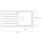 caple-lyon-100-10-bowl-satin-stainless-steel-kitchen-sink-rhd-ly100ssr-