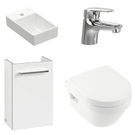 villeroy--boch-avento-crystal-white-350-wall-hung-vanity-unit-basin--onovo-chrome-mini-mixer-with-wall-hung-toilet-combi-pack-