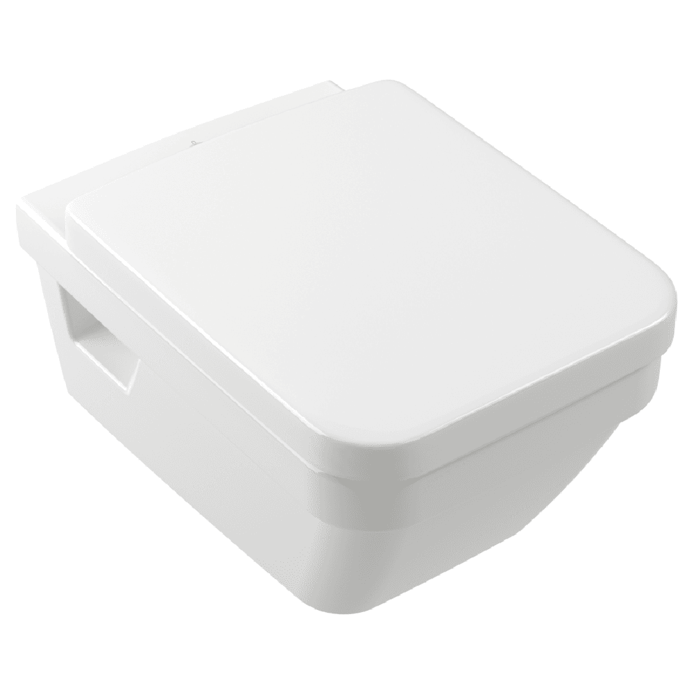 Villeroy & Boch Architectura Square Wall Hung Toilet, Seat, Frame, Cistern & Flush Plate