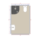 nuie-complete-bathroom-set-chrome--anthracite-shower-enclosure-gloss-white-toilet--basin-with-mirror-