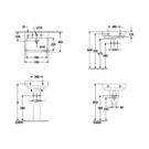 villeroy--boch-onovo-550-basin-full-pedestal-chrome-basin-mixer--chrome-waste-with-close-coupled-wc-combi-pack-