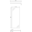 nuie-matt-black-wetroom-shower-screen-with-support-bar-760mm---wrscbp076-