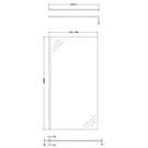 nuie-matt-black-wetroom-shower-screen-with-support-bar-1000mm---wrscbp10-