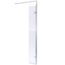 nuie-wetroom-hinged-shower-screen-300x1850mm--chrome-support-bar---wrs030h-
