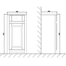 astini-tenby-sapphire-traditional-400mm-side-cabinet-
