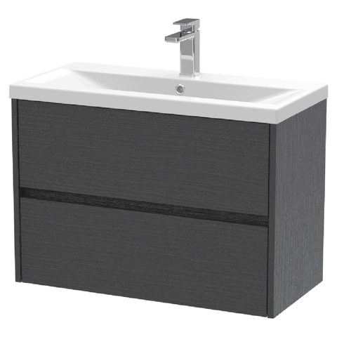 Hudson Reed Havana 800 Wall Hung 2-Drawer Vanity Unit & Basin