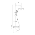 astini-menai-gunmetal-round-thermostatic-overhead-shower-kit-
