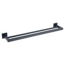astini-sydney-matte-black-square-double-towel-rail-