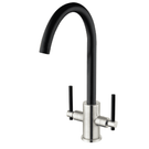 astini-narberth-brushedblack-twin-lever-kitchen-tap-