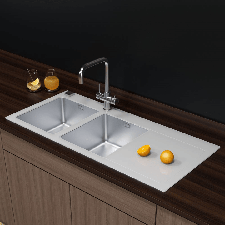 pyramis-crystalon-116x52-20-bowl-white-glass--stainless-steel-kitchen-sink-lhb-109501030-
