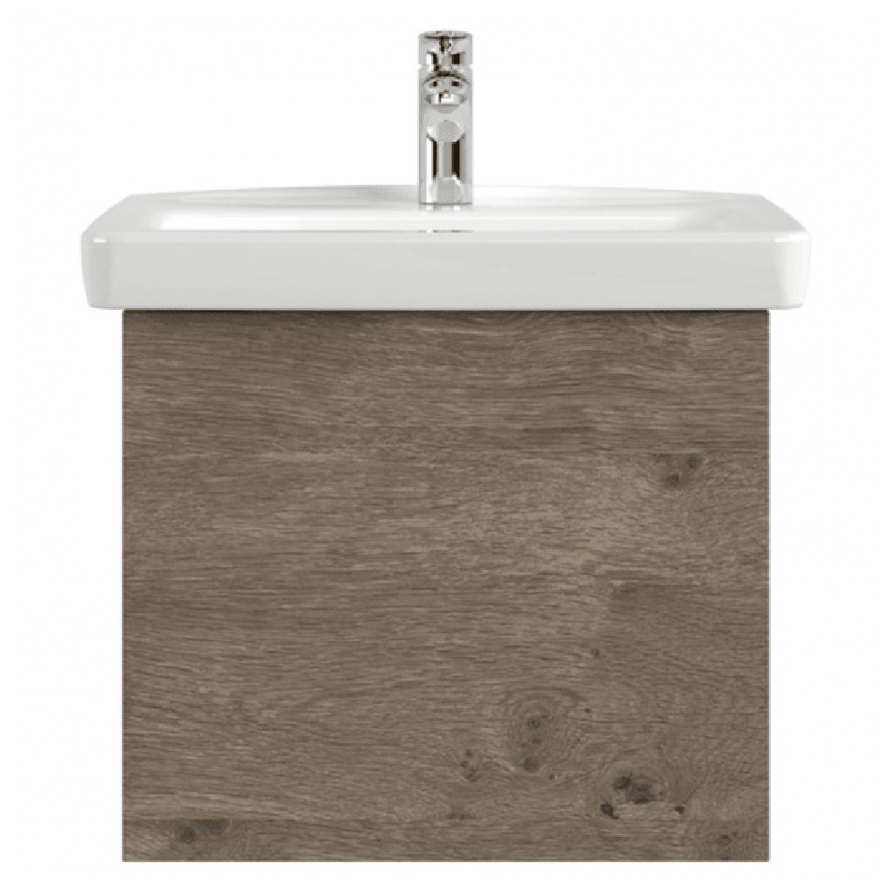 Villeroy & Boch Newo Oak Nebraska 550mm 1 Drawer Vanity Unit and Basin