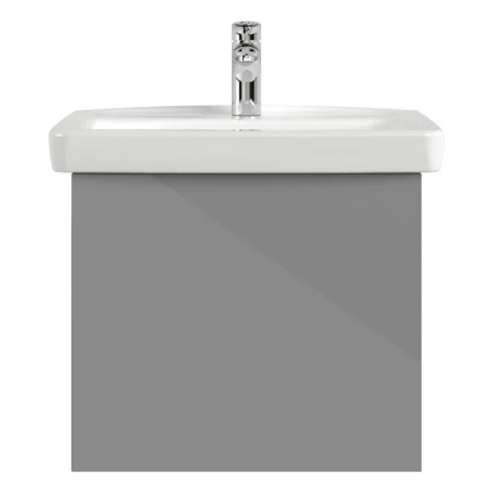 Villeroy & Boch Newo Satin Grey 550mm 1 Drawer Vanity Unit and Basin