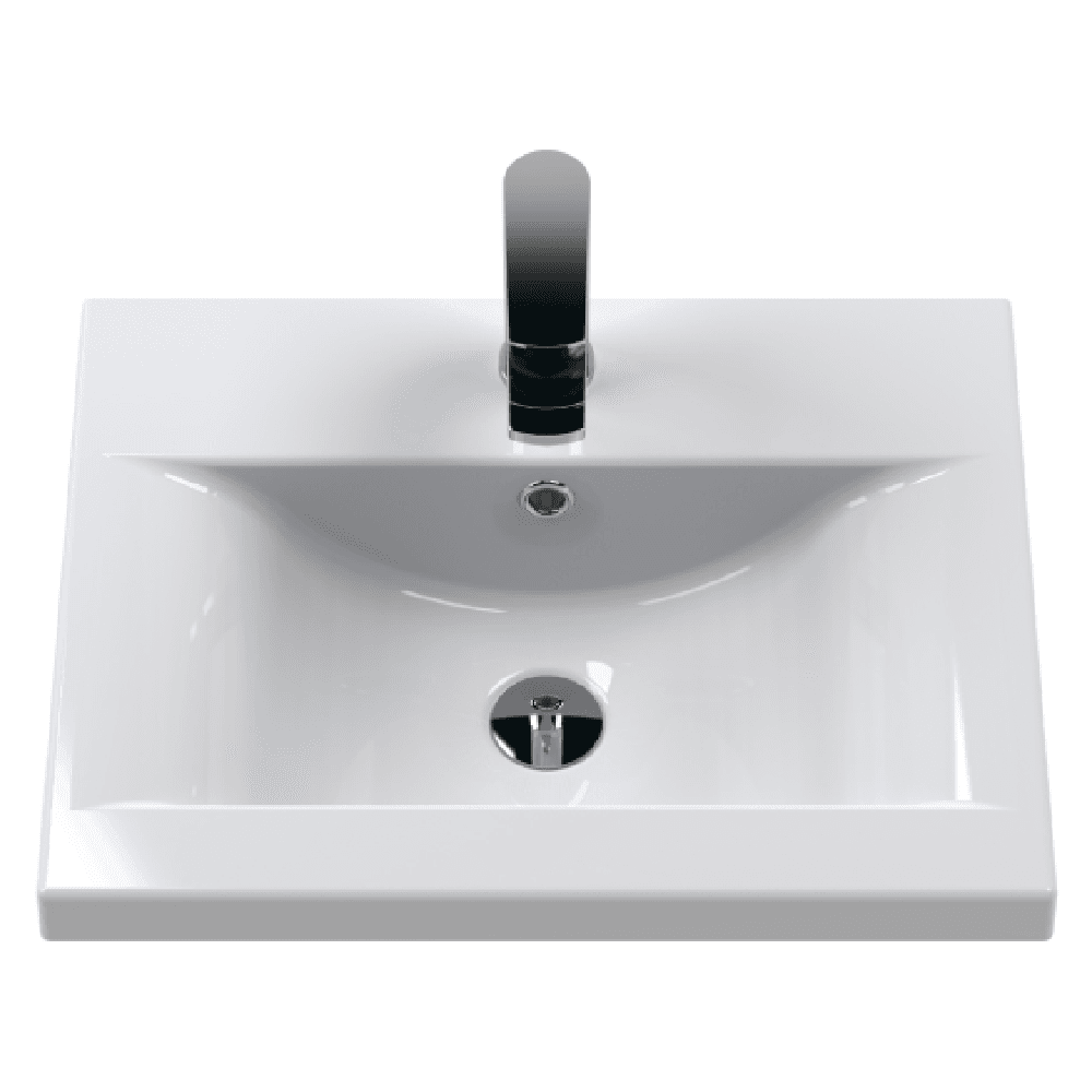 Hudson Reed Juno Floor Standing 2-Door Vanity Unit & Basin