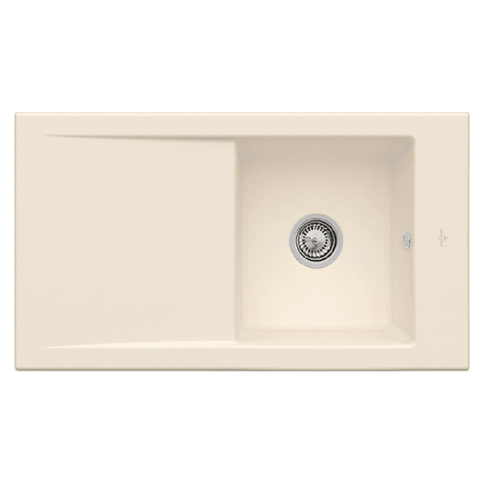 Villeroy & Boch Timeline 50 1.0 Bowl Ceramic Kitchen Sink - NO WASTE