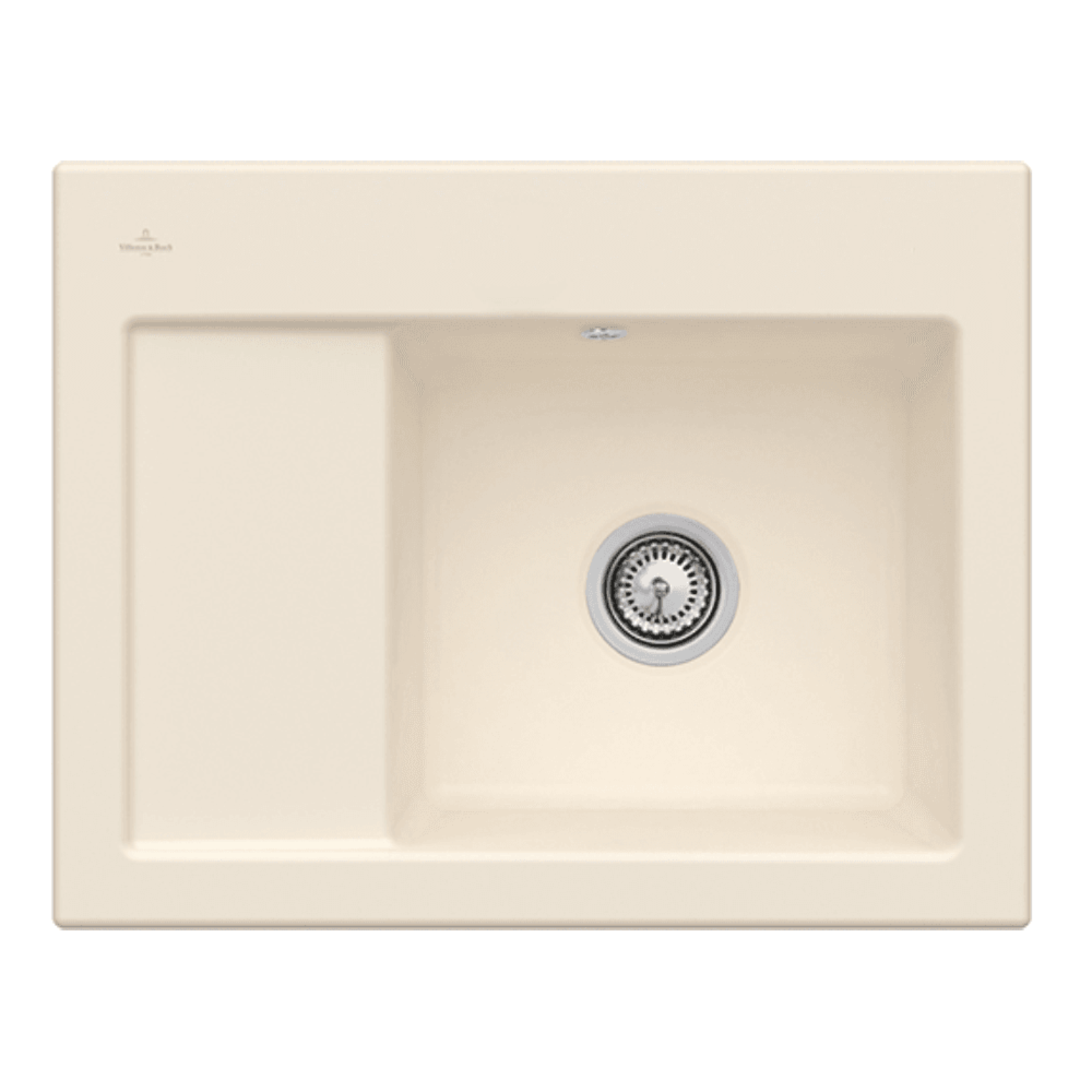 Villeroy & Boch Subway 45 1.0 Bowl Ceramic Kitchen Sink LHD - NO WASTE