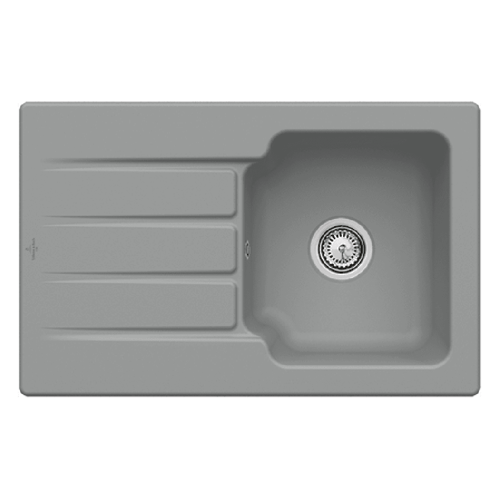 Villeroy & Boch Architectura 45 1.0 Bowl Ceramic Kitchen Sink - NO WASTE