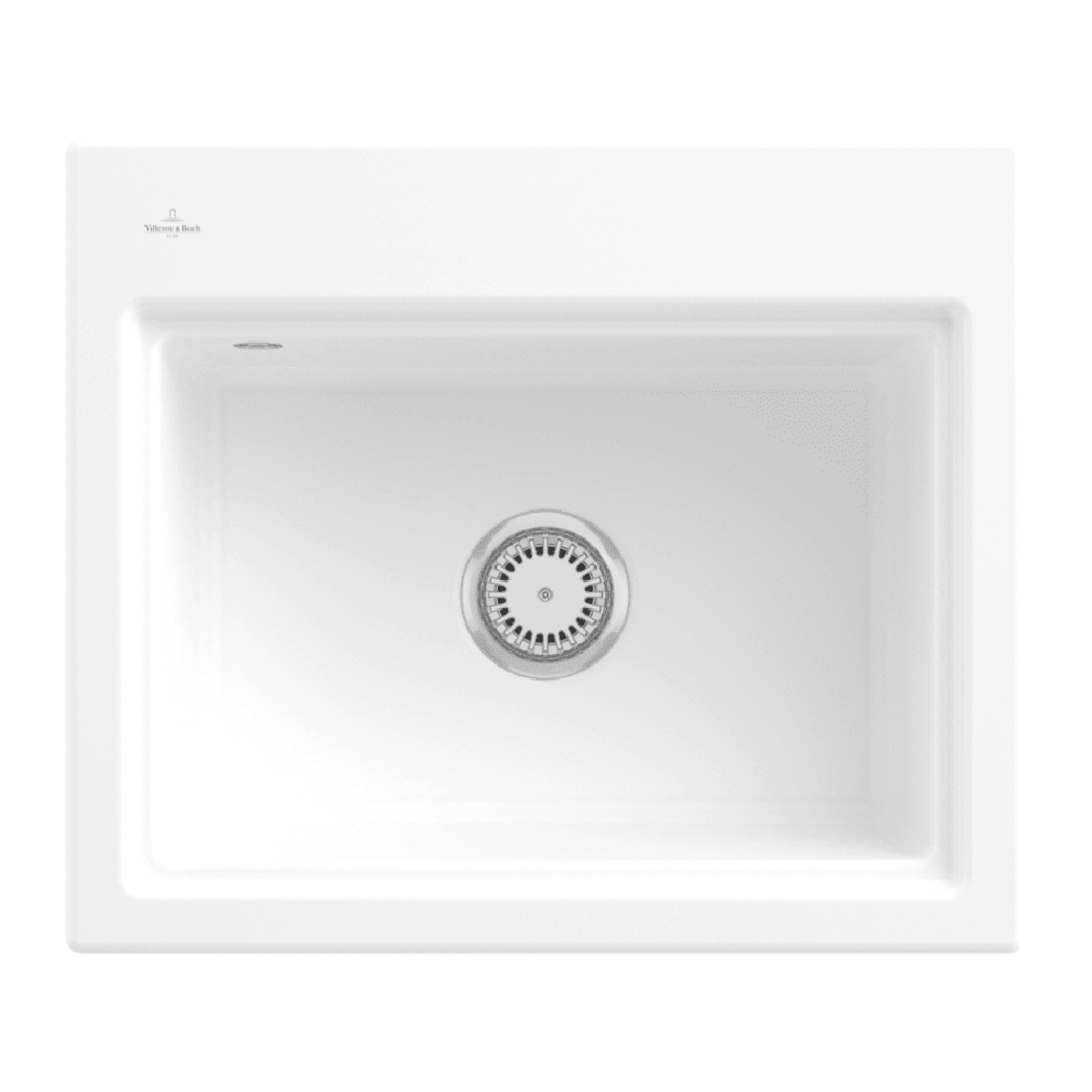 Villeroy & Boch Subway Style 60 S 1.0 Bowl Ceramic Kitchen Sink - NO WASTE