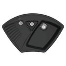 villeroy--boch-arena-125-bowl-pure-black-ceramic-corner-kitchen-sink---no-waste-