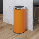 inmotion-42l-orange-stainless-steel-kitchen-waste-dust-bin-