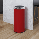inmotion-42l-red-stainless-steel-kitchen-waste-dust-bin-