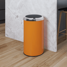 inmotion-30l-orange-stainless-steel-kitchen-waste-dust-bin-