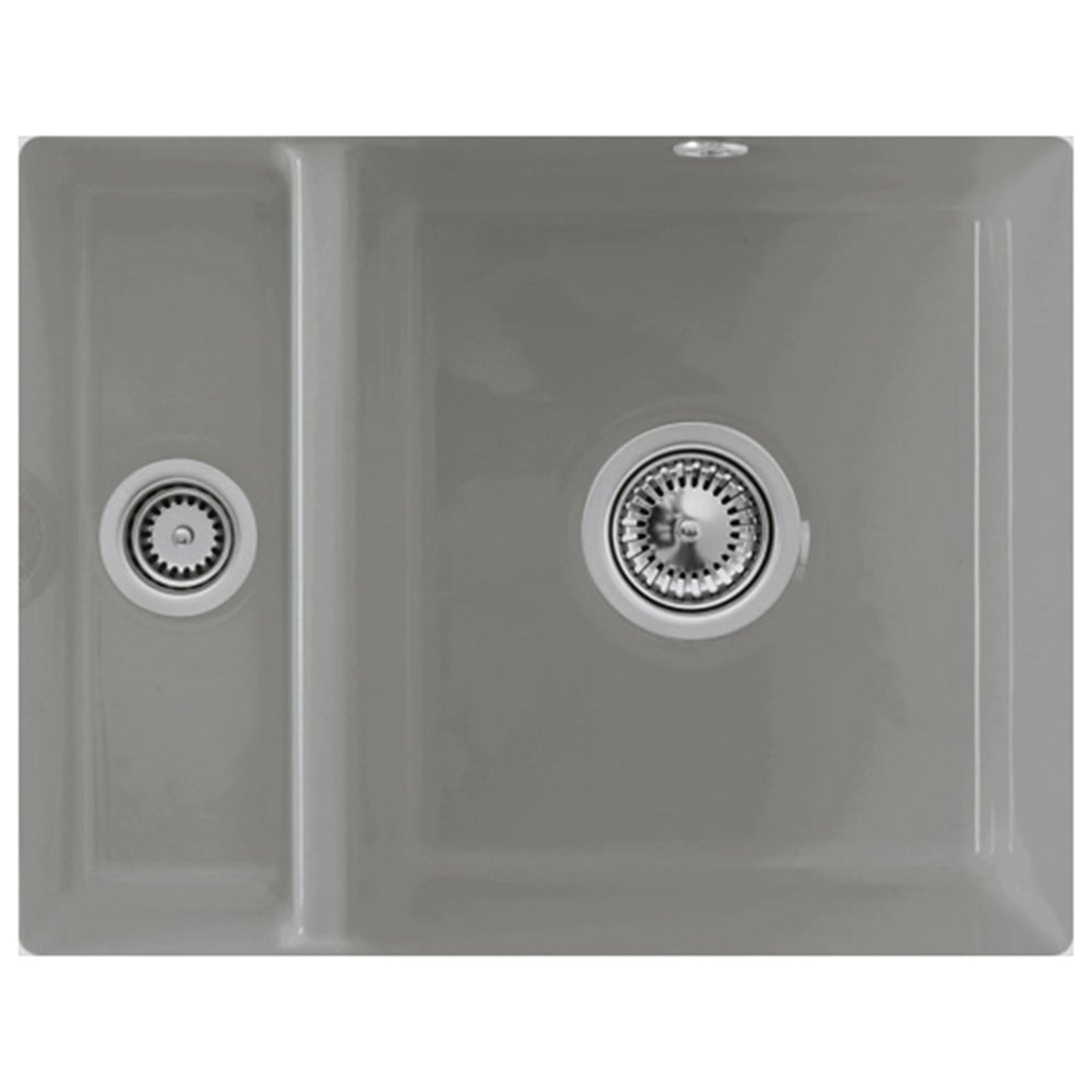 Villeroy & Boch Subway XU 1.5B Fossil Ceramic Undermount Sink LHSB - NO WASTE