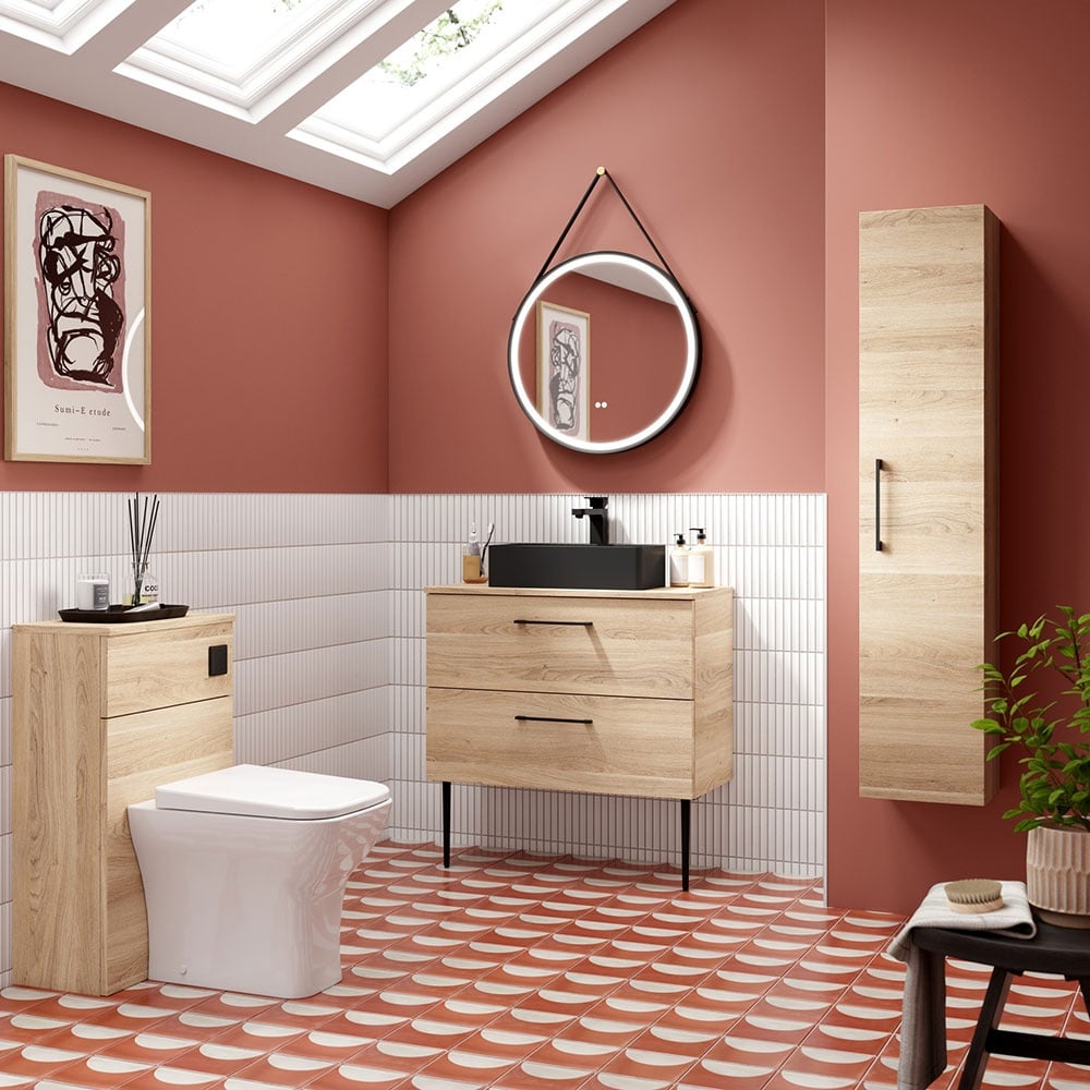 Nuie Athena and Arno 300mm Single Door Tall Cabinets and Units
