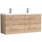nuie-arno-bleached-oak-1200mm-wall-hung-4-drawer-vanity--double-basin---arn3024f-