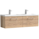 nuie-arno-bleached-oak-1200mm-wall-hung-2-drawer-vanity--double-basin---arn3022c-