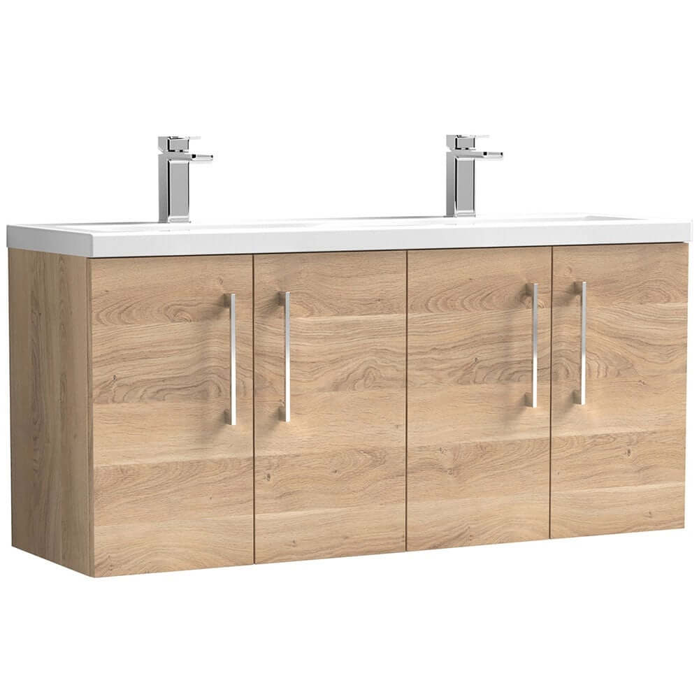 Nuie Arno Wall Hung Vanity Unit with Basin