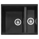 caple-leesti-15-bowl-anthracite-black-granite-undermount-kitchen-sink--waste-