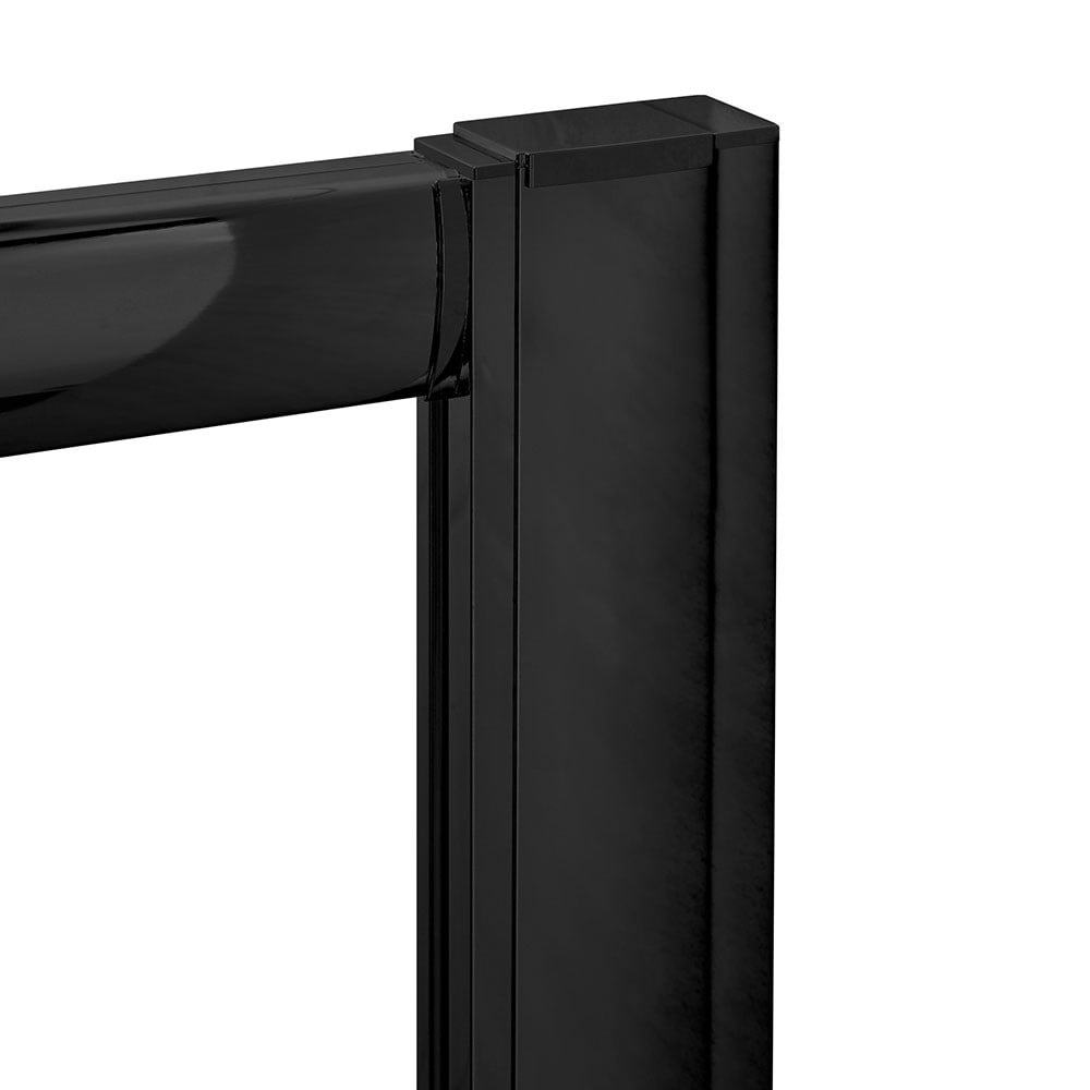 Nuie Wetroom Accessories Matt Black 1850mm Profile Extension Kit - PEK185BP