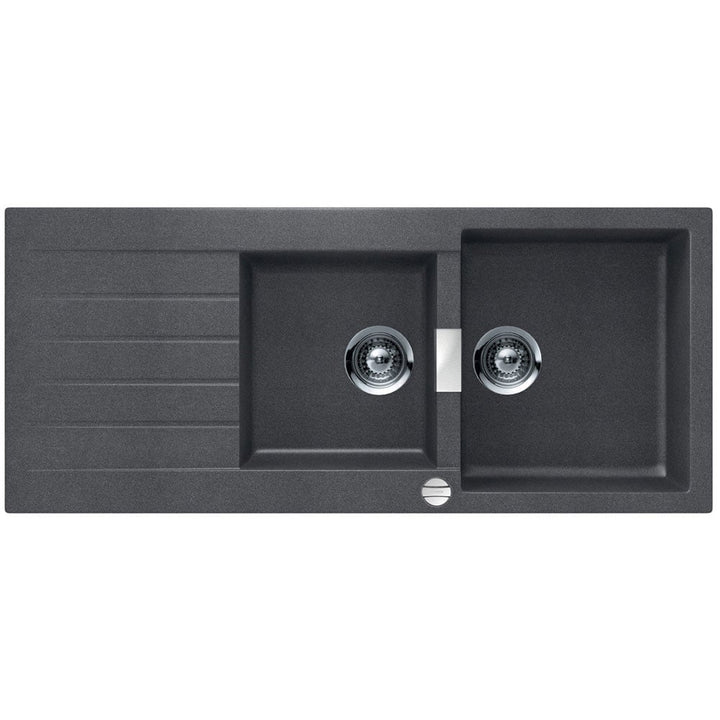 luisina-scala-20-bowl-stone-dark-grey-granite-kitchen-sink--waste-