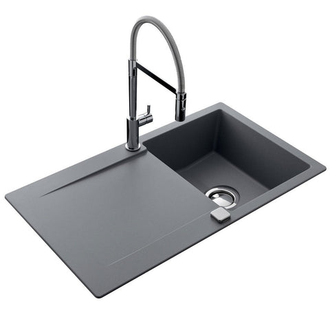 Luisina Epure 1.0 Bowl Granite Kitchen Sink & Waste EV2801 Series