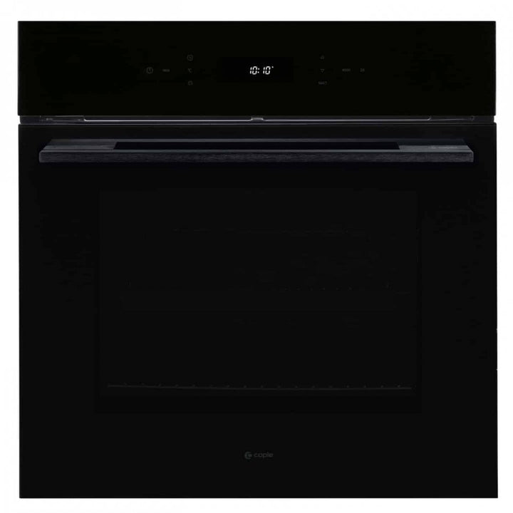 caple-60cm-electric-black-glass-soft-close-single-oven-