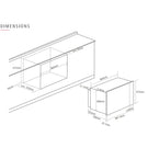 caple-stainless-steel-90cm-electric-single-oven-
