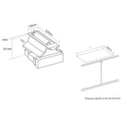 caple-52cm-black-modular-flip-downdraft-extractor-