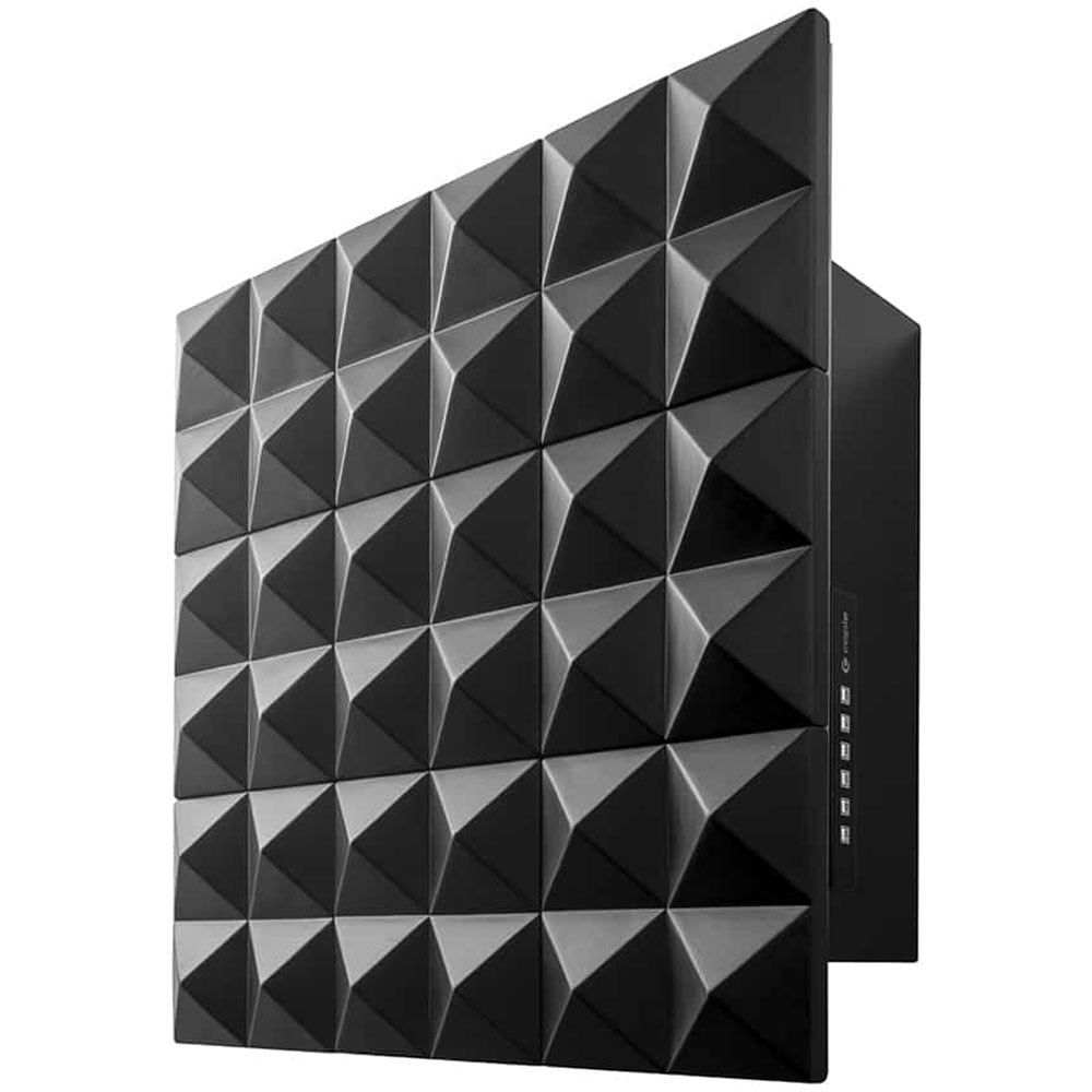 Caple 60cm Pyra Black Wall Cooker Hood