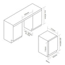 caple-sense-premium-black-glass-undercounter-dual-zone-wine-cooler-