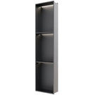 rak-ingot-300x1200mm-recessed-niche-with-with-2-shelves--led-brushed-nickel-