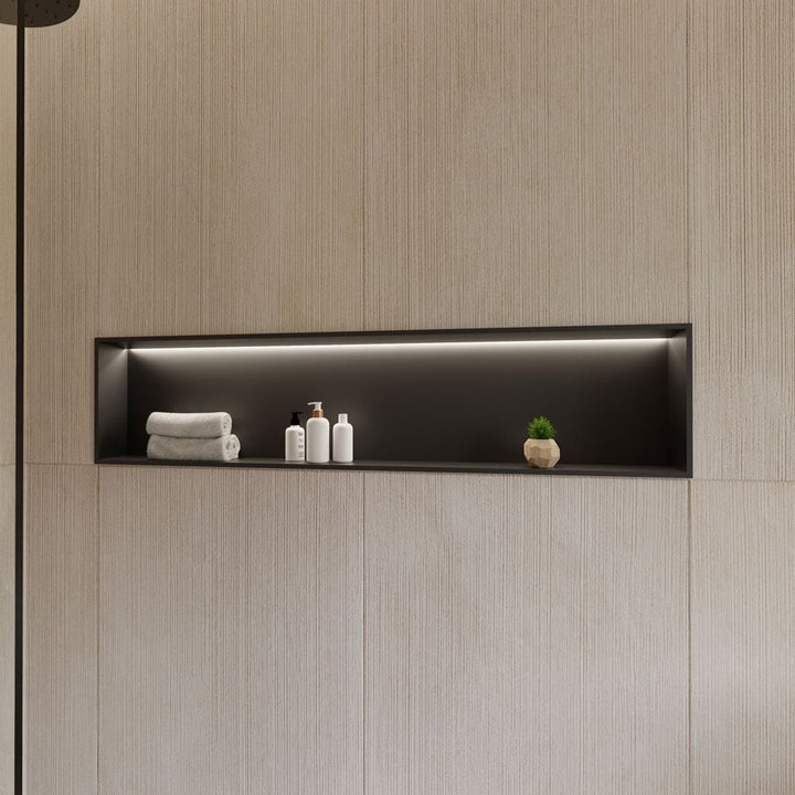 rak-ingot-300x1200mm-recessed-niche-with-led-black-