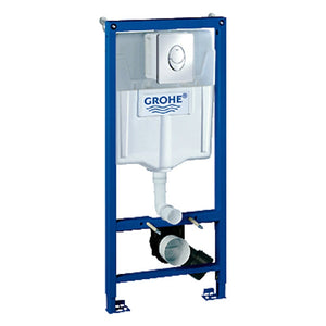 Grohe Rapid SL WC Toilet Cistern Frame & Skate Chrome Flush Pannel 38721001
