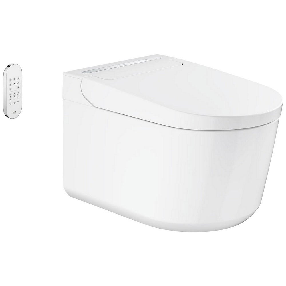 Grohe Sensia Pro Alpine White Shower Toilet Complete System For Concealed Wall-Hung Flushing Cisterns - 36508SH0