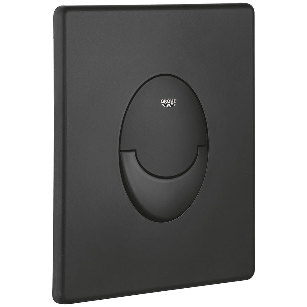 Grohe Skate Phantom Black Air Flush Plate 156 x 197 mm - 38505Kf0